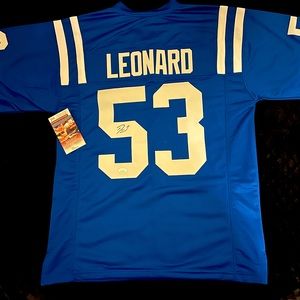 COPY - Autographed Darius Leonard Jersey (JSA Authenticated)